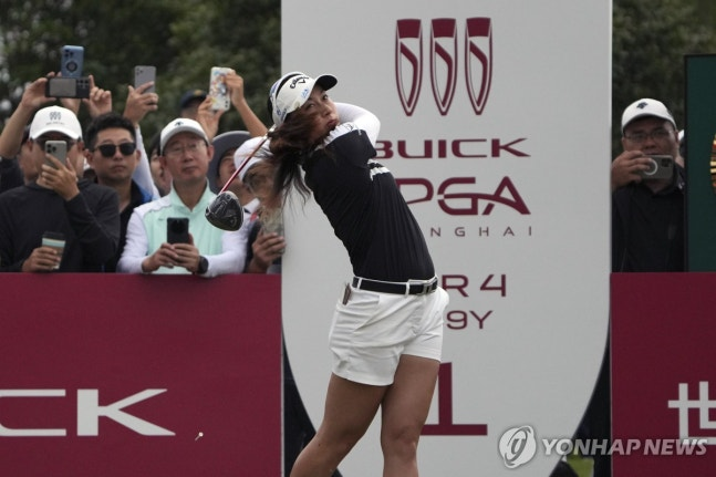 2024년 LPGA 상하이 대회 경기 모습 / 사진=연합뉴스