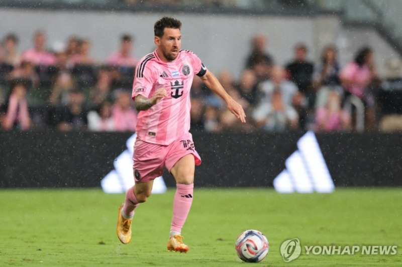 인터 마이애미의 리오넬 메시 / 사진=연합뉴스