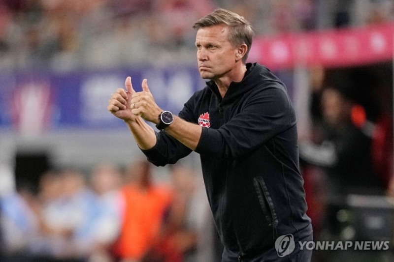 제시 마쉬 캐나다 축구대표팀 감독 / 사진=연합뉴스