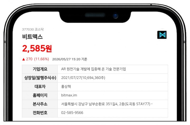 비트맥스, 15억 원 규모 7회차 CB 발행…10억 원 채무상환 투입