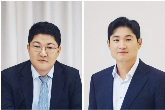 이병만 코스맥스 대표이사 부회장(왼쪽), 이병주 코스맥스비티아이 대표이사 부회장.(코스맥스그룹 제공)