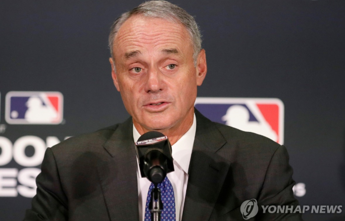 롭 맨프레드 MLB 커미셔너. / 사진=연합뉴스