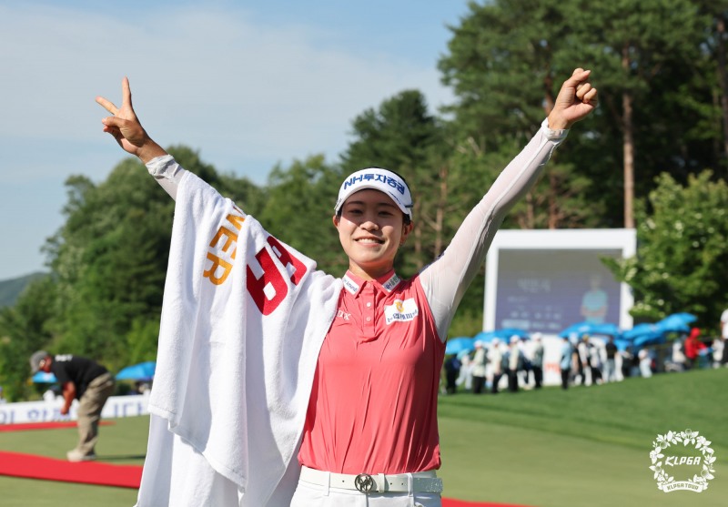 KLPGA 통산 20승을 달성한 박민지. / 사진=연합뉴스