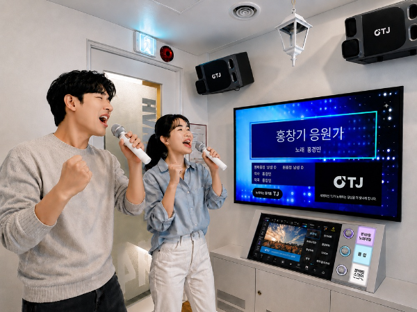 야구장의 함성, 노래방으로 이어졌다