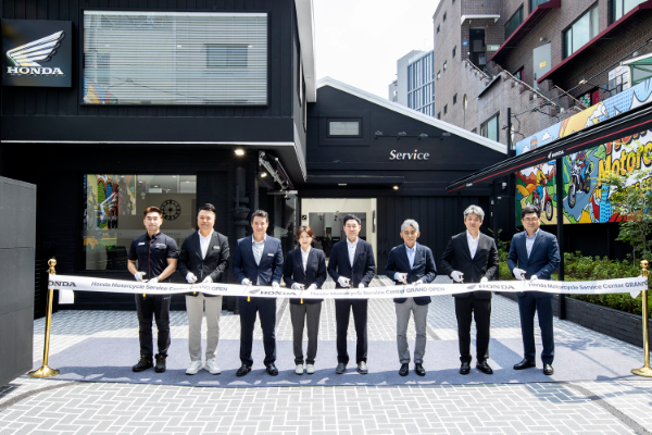 혼다코리아, 성수동에 직영 모터사이클 서비스센터 개소