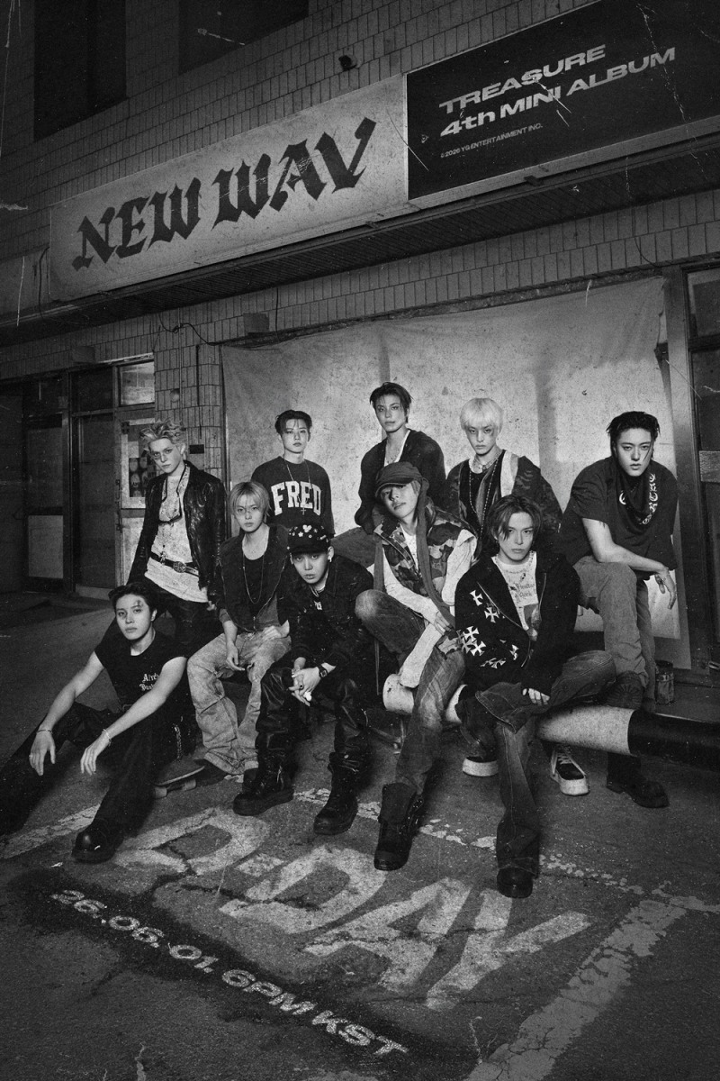 트레저, 앨범 첫날 판매량 신기록 돌파…역대급 출발 ‘NEW WAV’