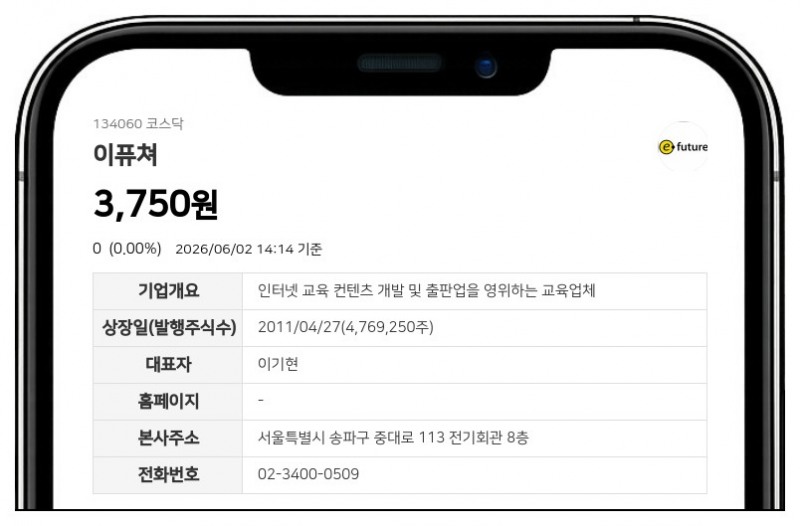 이퓨쳐, 10억원 규모 자사주 신탁계약 결정... 주주환원 정책 강화
