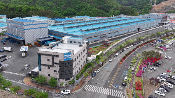 DN오토모티브 양산 본사 전경