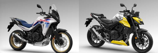 XL750 트랜잘프 E-클러치(좌), CB750 호넷 E-클러치