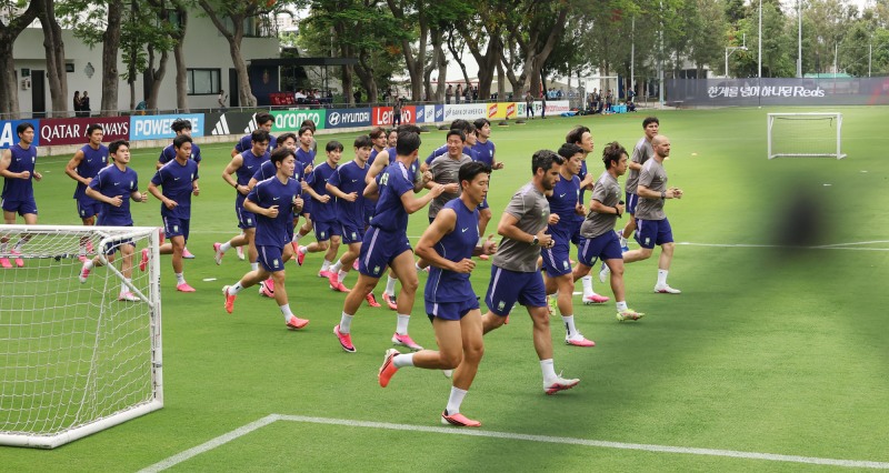 멕시코 첫 훈련 시작한 한국 대표팀. / 사진=연합뉴스