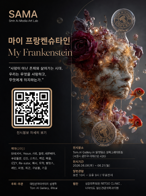 탐앤탐스, 커피·예술 결합한 AI 갤러리 선봬