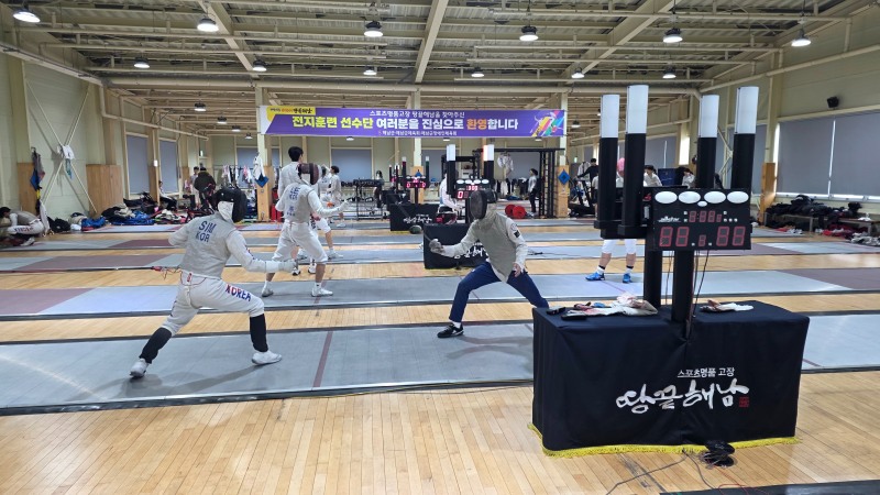근대5종 국가대표팀 전지훈련 (사진제공=해남군)