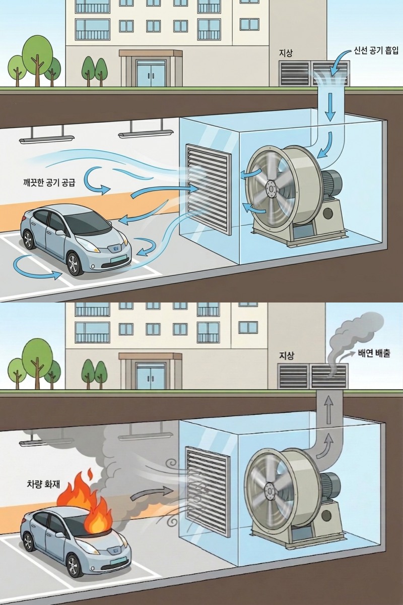 리버서블 내열팬