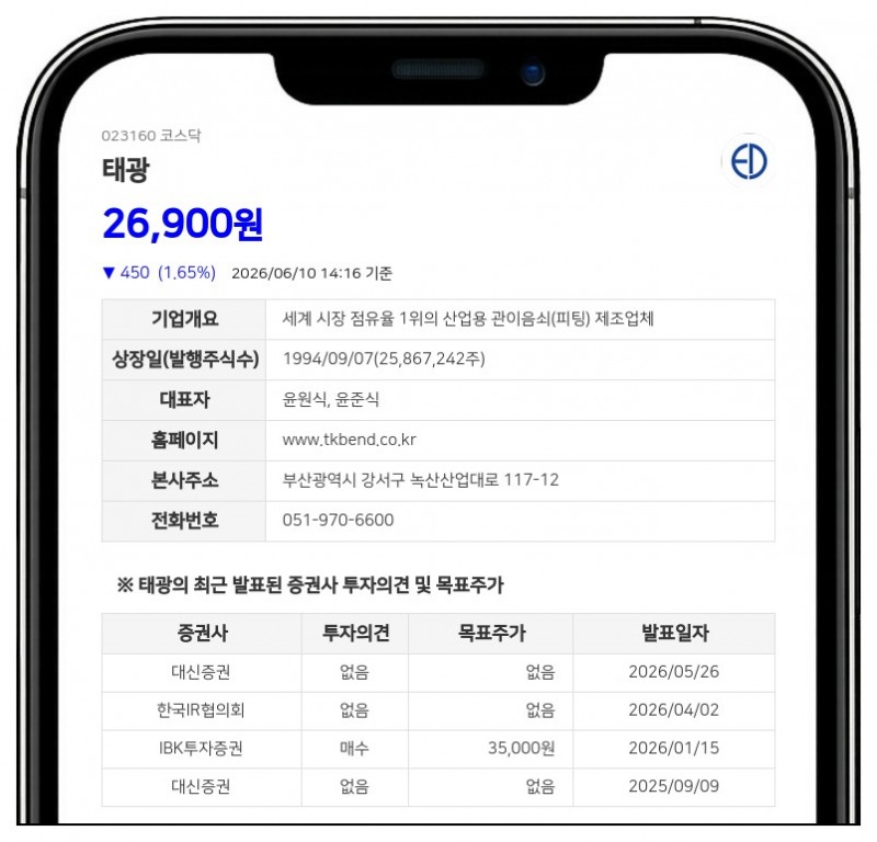 태광, 100억 규모 자사주 매입 후 소각 결정... 주주가치 제고 본격화