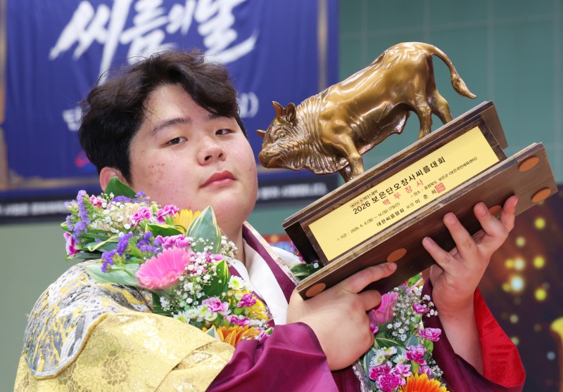 영암군민속씨름단 김민재. / 사진=연합뉴스