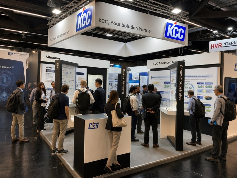 PCIM 2026 KCC 전시 부스 전경. 사진=KCC