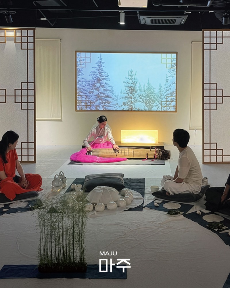 52개국 1만 명을 사로잡은 한국의 미학, 체험형 K-웰니스 ‘마주(MAJU)’의 성공적 안착