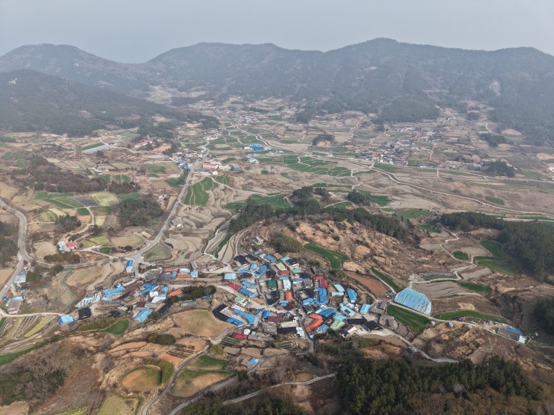 청산동권역 전경 (사진제공=완도군)