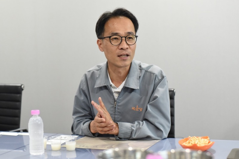 박선영 국순당 생산본부장. 사진=최용선 기자