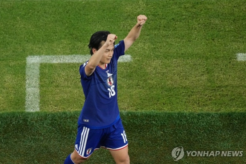 2골 1도움으로 맹활약한 우에다 아야세 / 사진=연합뉴스