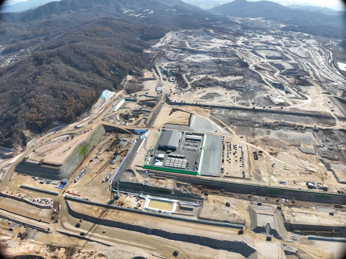 용인특례시 처인구 원삼면에 조성 중인 '용인 반도체클러스터 일반산업단지' 모습. 제공=용인시