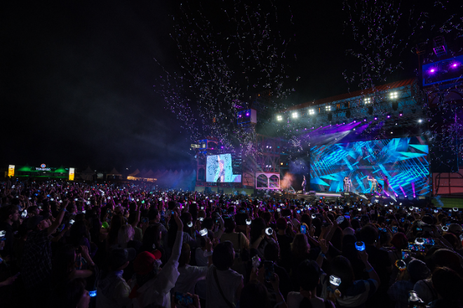 '2026 서울 파크 뮤직 페스티벌' 공연 현장 사진. (사진제공=비이피씨탄젠트)