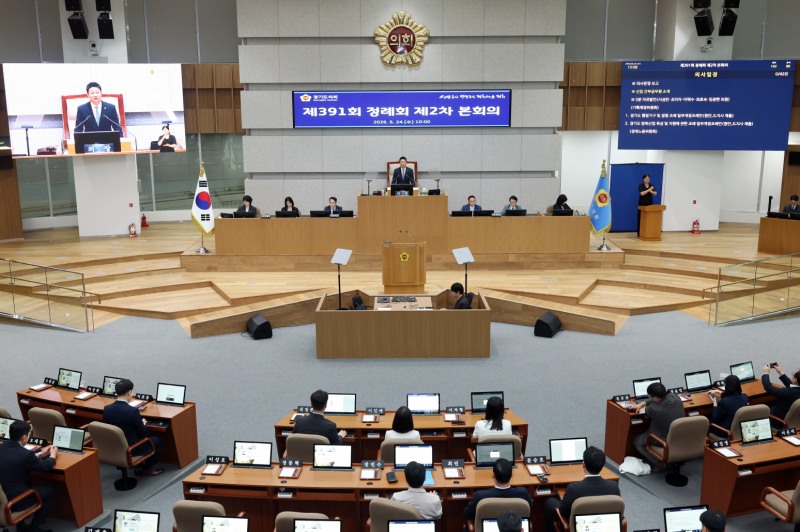 제391회 정례회 제2차 본회의,제11대 의회 최종 마무리