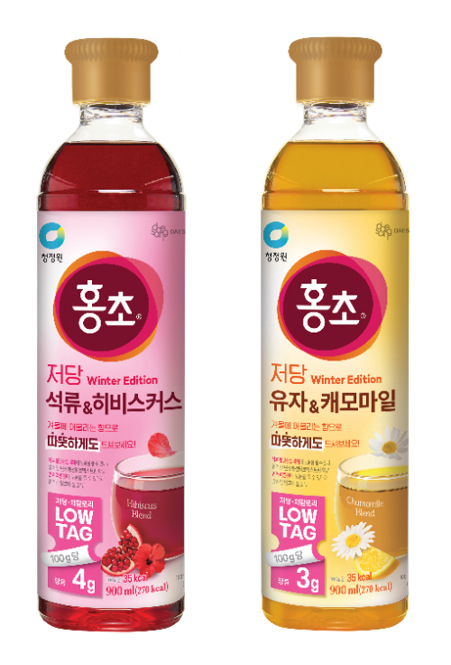 대상의 음용식초 제품인 ‘청정원 저당 홍초’ 사진= 대상