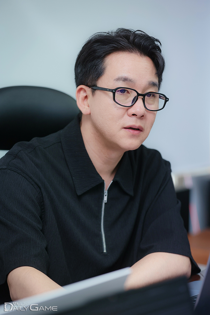 e스포츠를 비롯해 콘텐츠 생태계 활성화에 대한 의지를 소개한 임일빈 본부장.