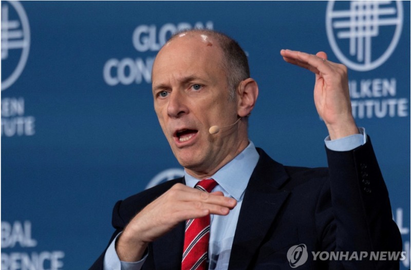 오스탄 굴스비 시카고연은총재는 25일(현지시간) 미국의 5월 근원 인플레이션이 잘못된 방향으로 가고 있다고 지적했다. 사진=로이터통신, 연합뉴스
