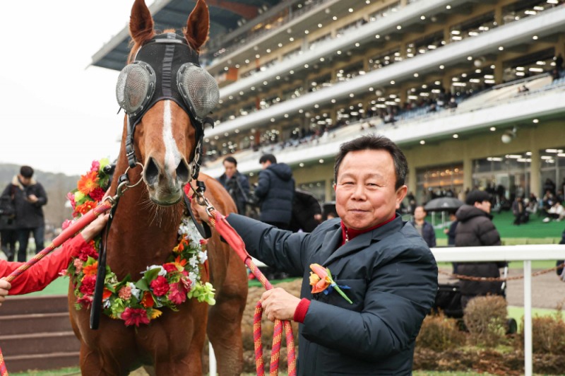 우창구 조교사_24년2월18일 세계일보배(우승마 빅스고)