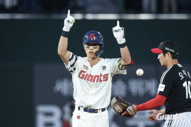 전민재 / 사진=롯데 자이언츠 제공