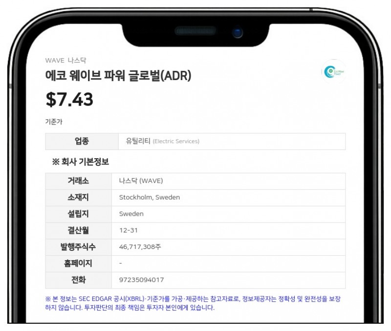 에코 웨이브 파워 글로벌, 400만 달러 규모 등록직접발행 실시... AI 인프라 에너지 레이어 겨냥