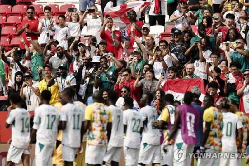승리를 자축하는 세네갈 축구 팬들 / 사진=연합뉴스
