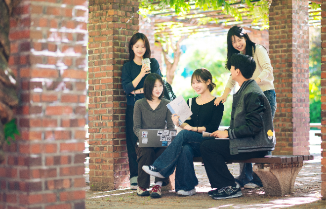 가톨릭관동대 학생들. (사진제공=가톨릭관동대)