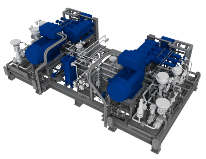 HD한국조선해양이 독자 개발한 LNG 연료공급용 고압펌프(High Pressure Pump) 개념도. 사진= HD한국조선해양