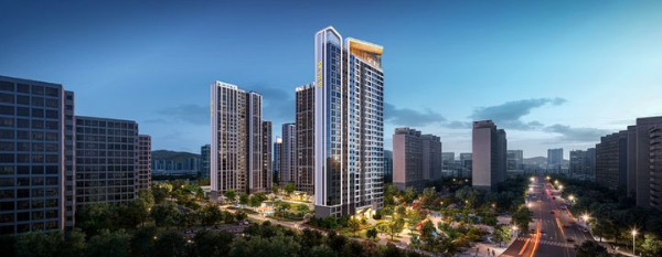 수지삼성2차 재건축 투시도./SK에코플랜트