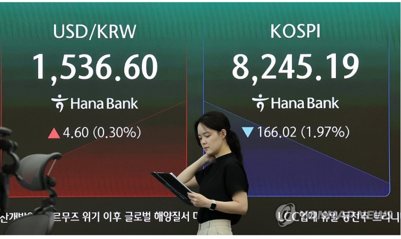 코스피지수가 외국인이 7조4천억원 넘는 사상최대 순매도에도 불구 한 때 상승을 전환하기도 했다. 사진=연합뉴스