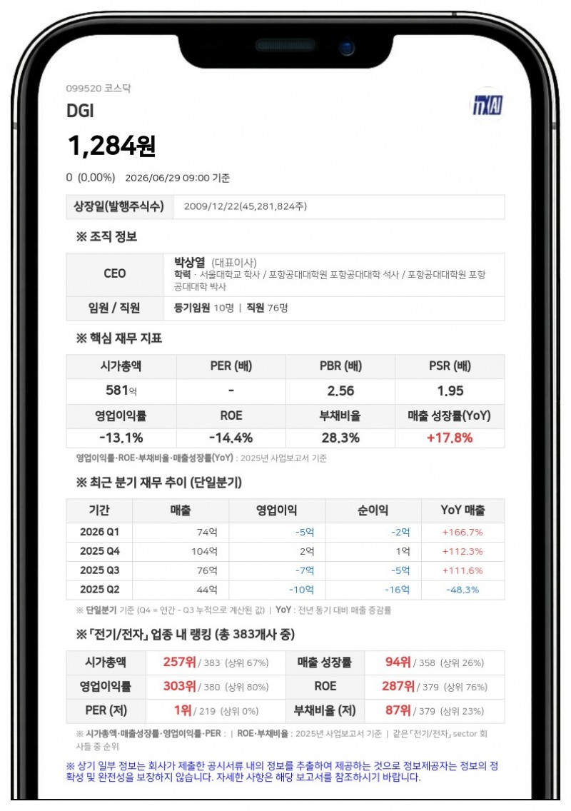 디지아이티엑스, 거래정지 기간 변경...개선기간 부여로 2026년 8월 말까지 정지 지속