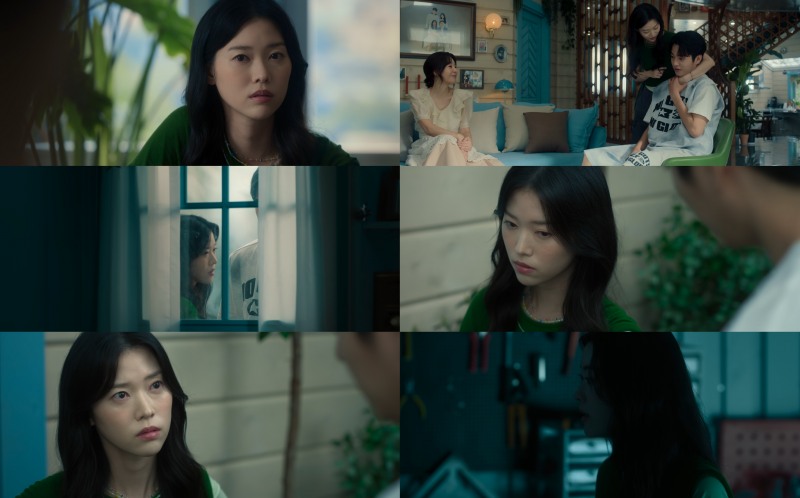 ‘맨 끝줄 소년’ 정이서, 서늘한 카리스마 과시…미스터리 존재감 눈길