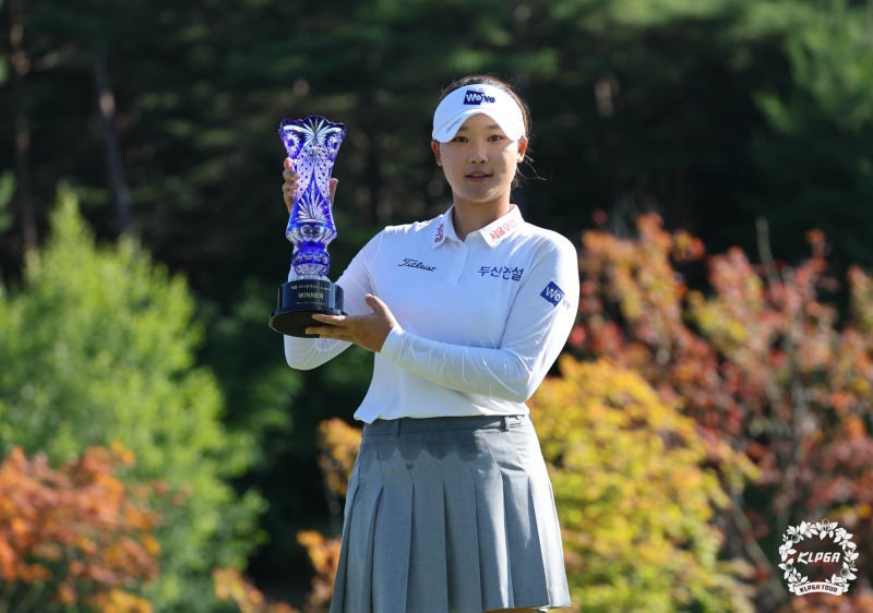 KLPGA 김민솔, 맥콜·모나오픈서 시즌 3승째…대상·상금도 선두. / 사진=연합뉴스