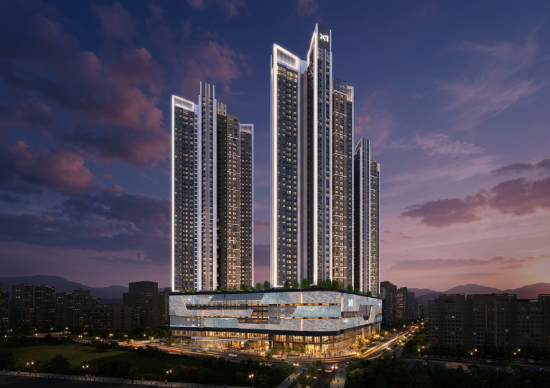 목동윤슬자이 투시도/GS건설