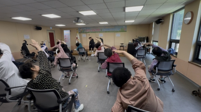 홍천군보건소, 노쇠예방 13주 프로그램 종료 <사진=홍천군 제공>