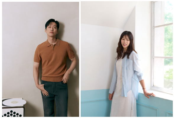 웰메이드 ‘여름 특가전’ 주요 제품 착용 이미지 (왼쪽부터) 인디안 남궁민, 데일리스트 장신영/웰메이드
