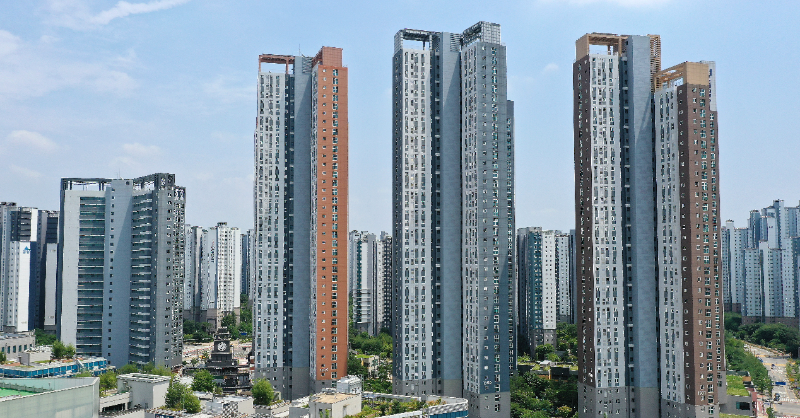 경기 화성시 동탄구 일대 아파트 단지 모습/뉴시스