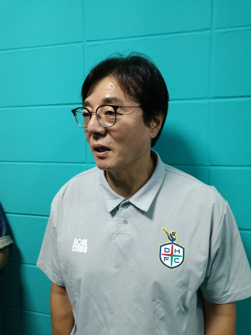대전 황선홍 감독 / 촬영=김민성 기자