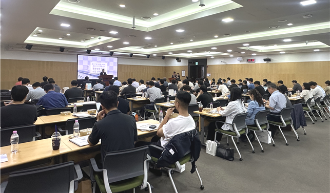한국철도공사(코레일)가 7일 대전 본사에서 중소·벤처기업을 대상으로 ‘동반성장 지원사업 설명회’를 열었다./한국철도공사