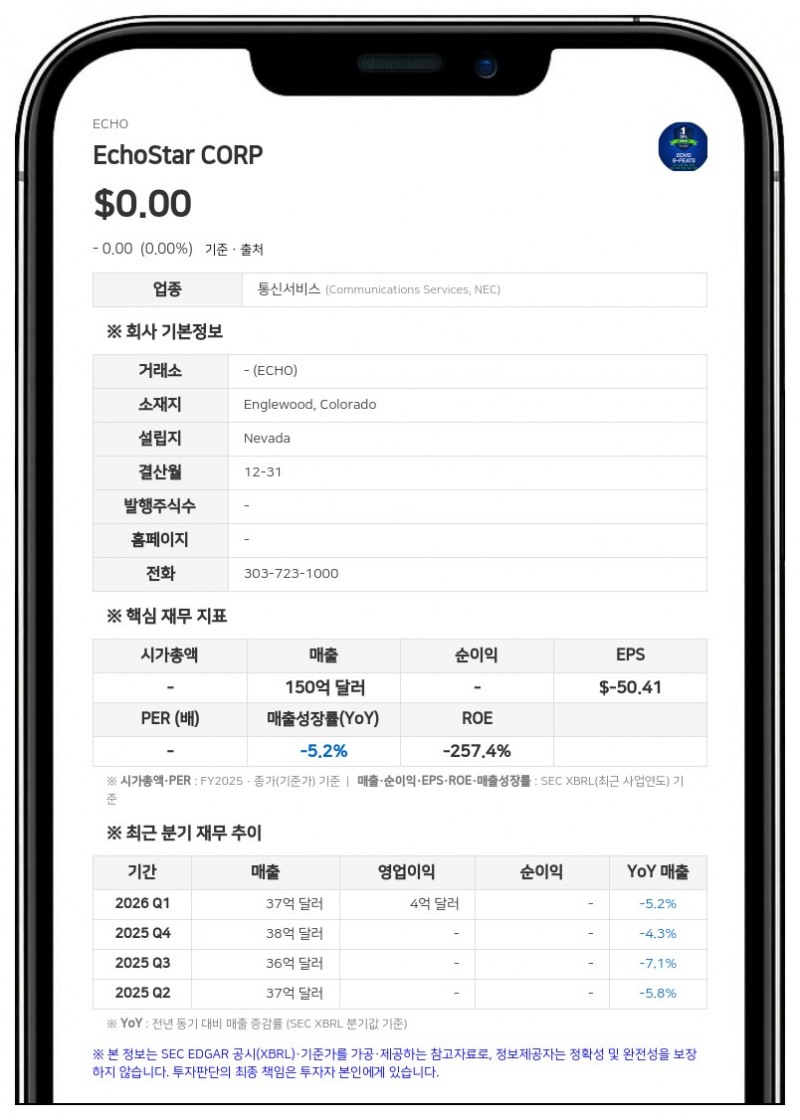 에코스타 하미드 아카반 CEO 즉각 사임…후임에 찰스 에르겐