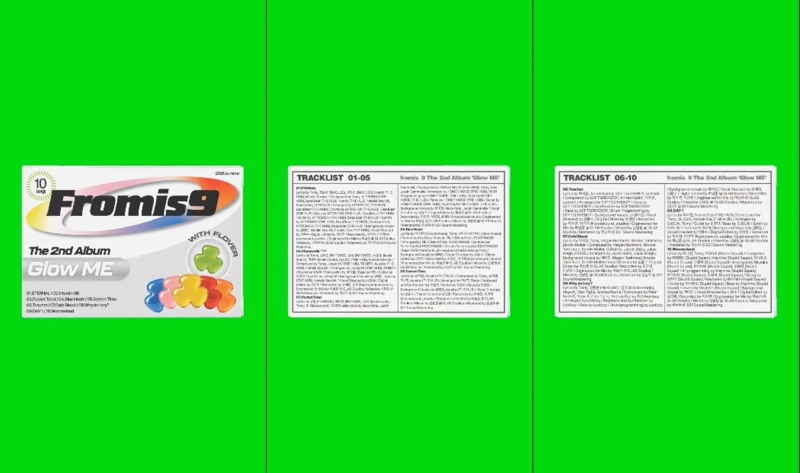 프로미스나인, 정규 2집 ‘글로우 미’ 트랙리스트 공개…타이틀곡은 '비타민 미'