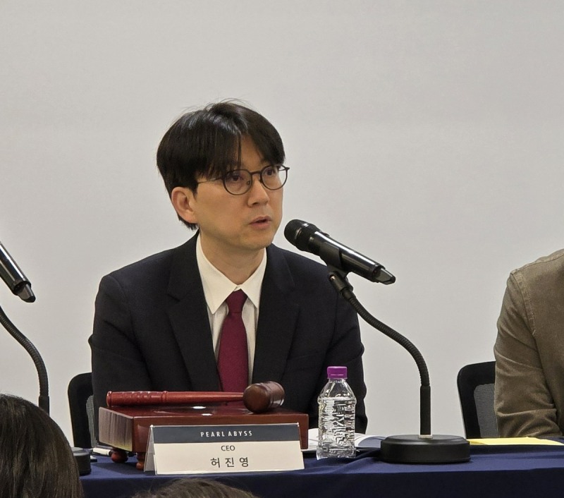 허진영 펄어비스 CEO. 이미지=연합뉴스